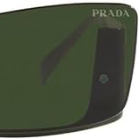 New Wome's Prada PR 59ZS Sunglasses Military Dark Green Butterfly - Picture 6 of 7